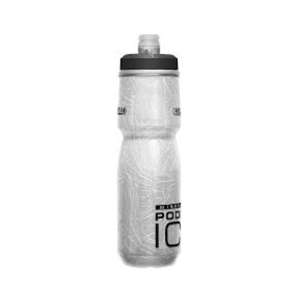 Botella Caramañola Camelbak Podium Ice 600ml, Triple Insulación - Negro