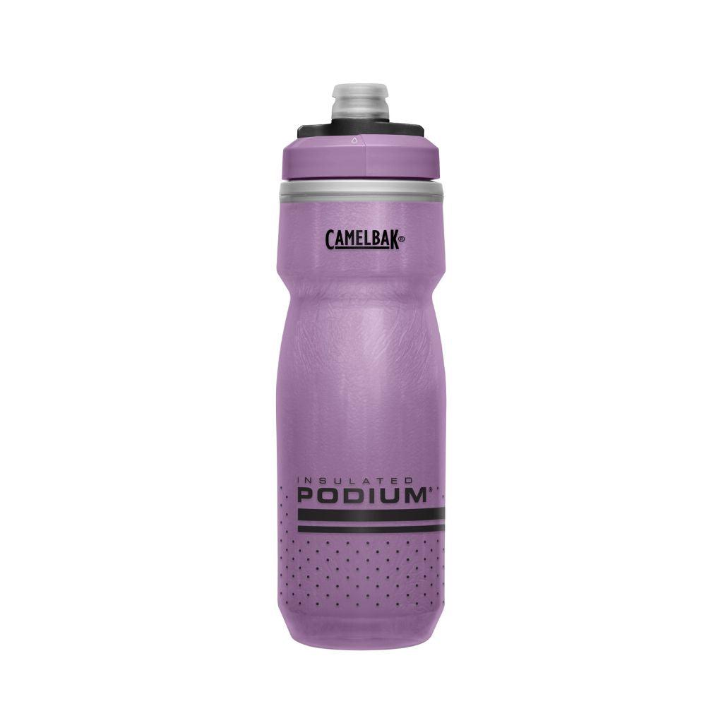 Botella Caramañola Camelbak Podium Chill 600ml, Doble Insulación - Violeta