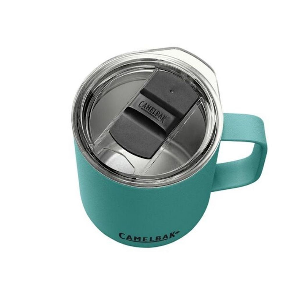 Taza Camelbak Taza Camp Mug 350ml, Acero inoxidable Insulado - Verde Petróleo