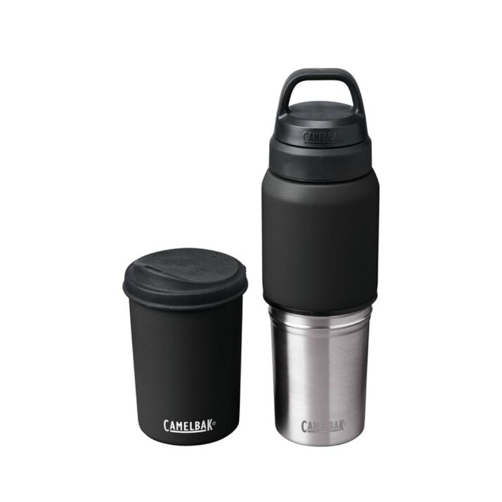 Botella Caramañola Camelbak MultiBev 500ml/350ml, Acero inoxidable Insulado - Negro/Negro