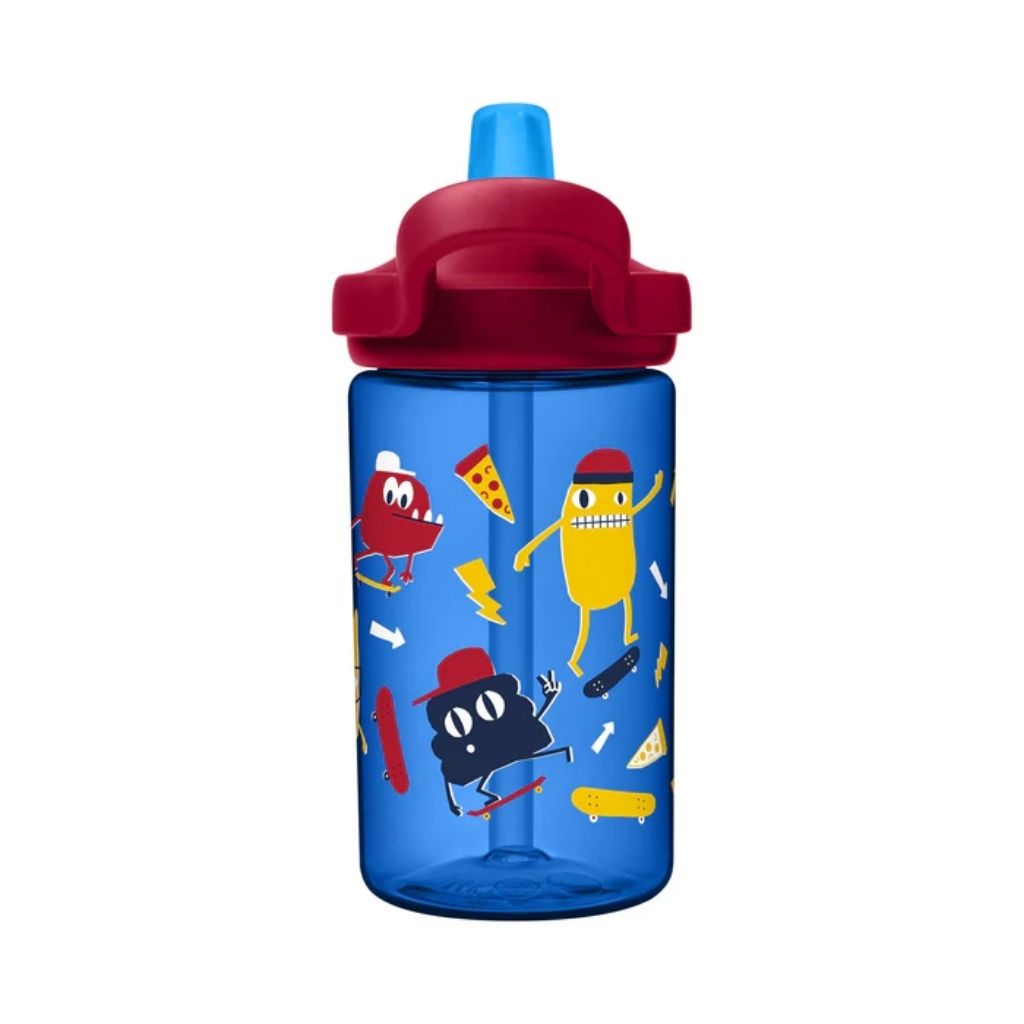 Botella Caramañola Camelbak Eddy+ Kids 400ml - Monstruos Skaters