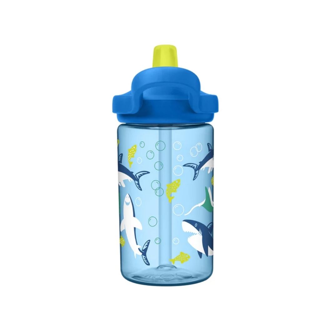 Botella Caramañola Camelbak Eddy+ Kids 400ml - Tiburones Mantarrayas