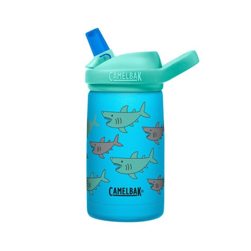 Botella Caramañola Camelbak Eddy+ Kids 350ml, Acero inoxidable Insulado - Escuela de Tiburones