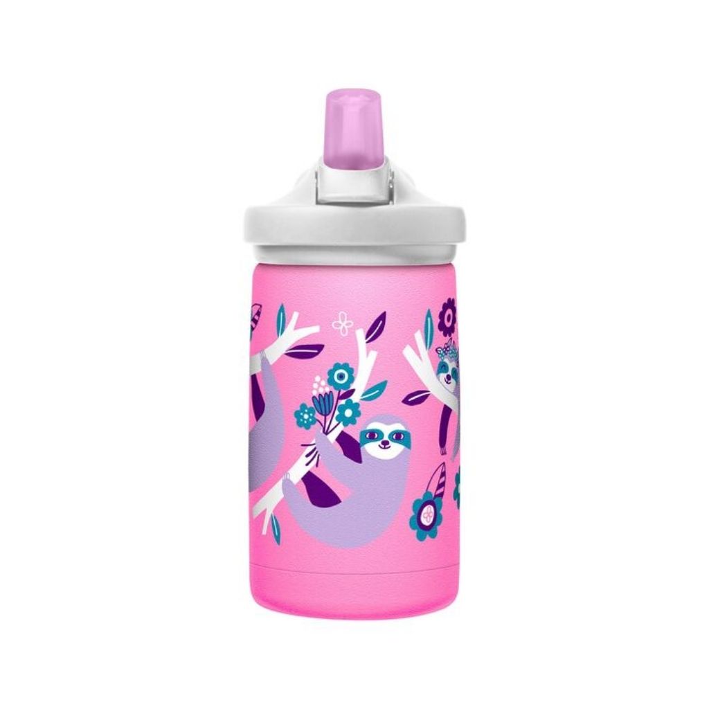 Botella Caramañola Camelbak Eddy+ Kids 350ml, Acero inoxidable Insulado - Perezosos