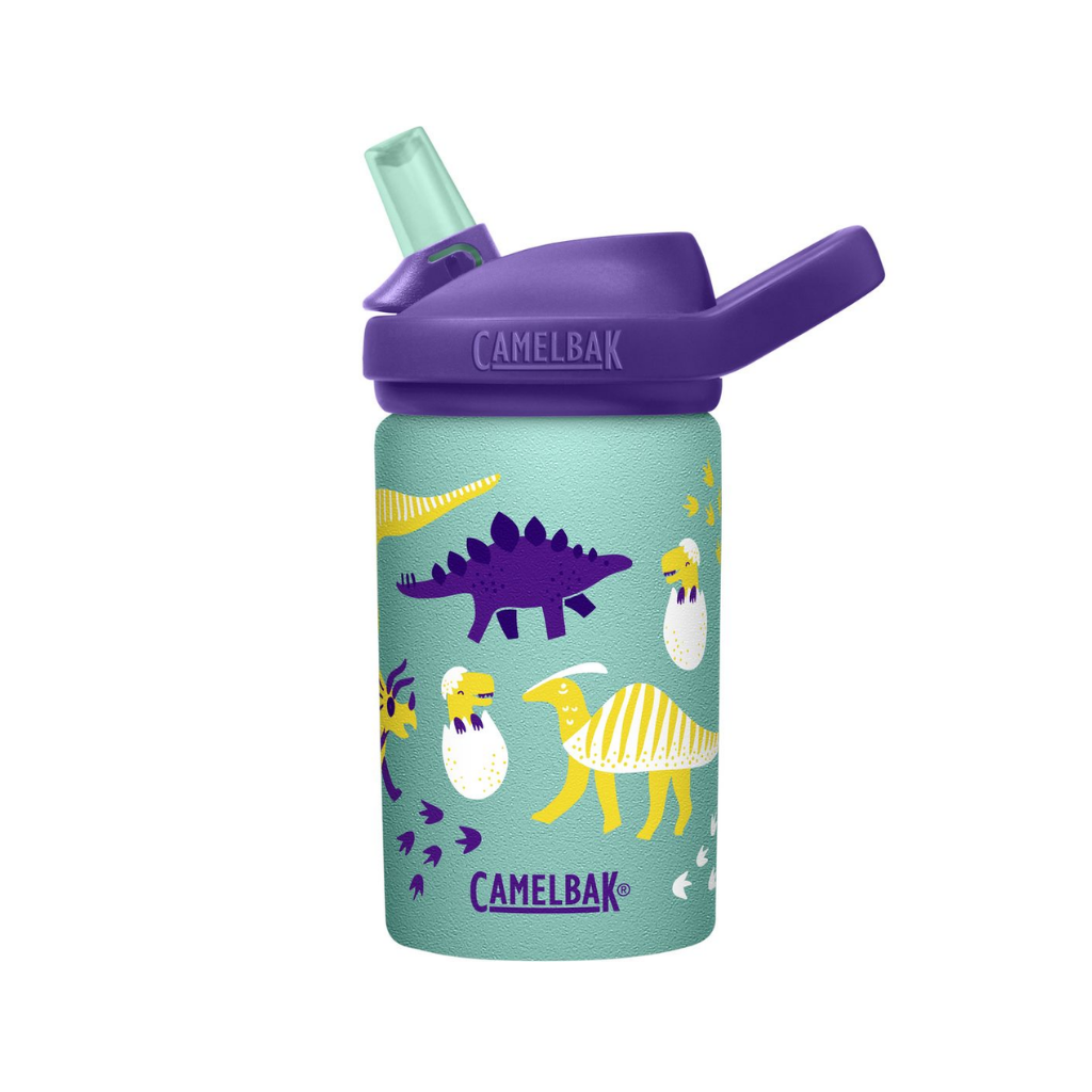 Botella Caramañola Camelbak Eddy+ Kids 400ml, Acero inoxidable - Dinos