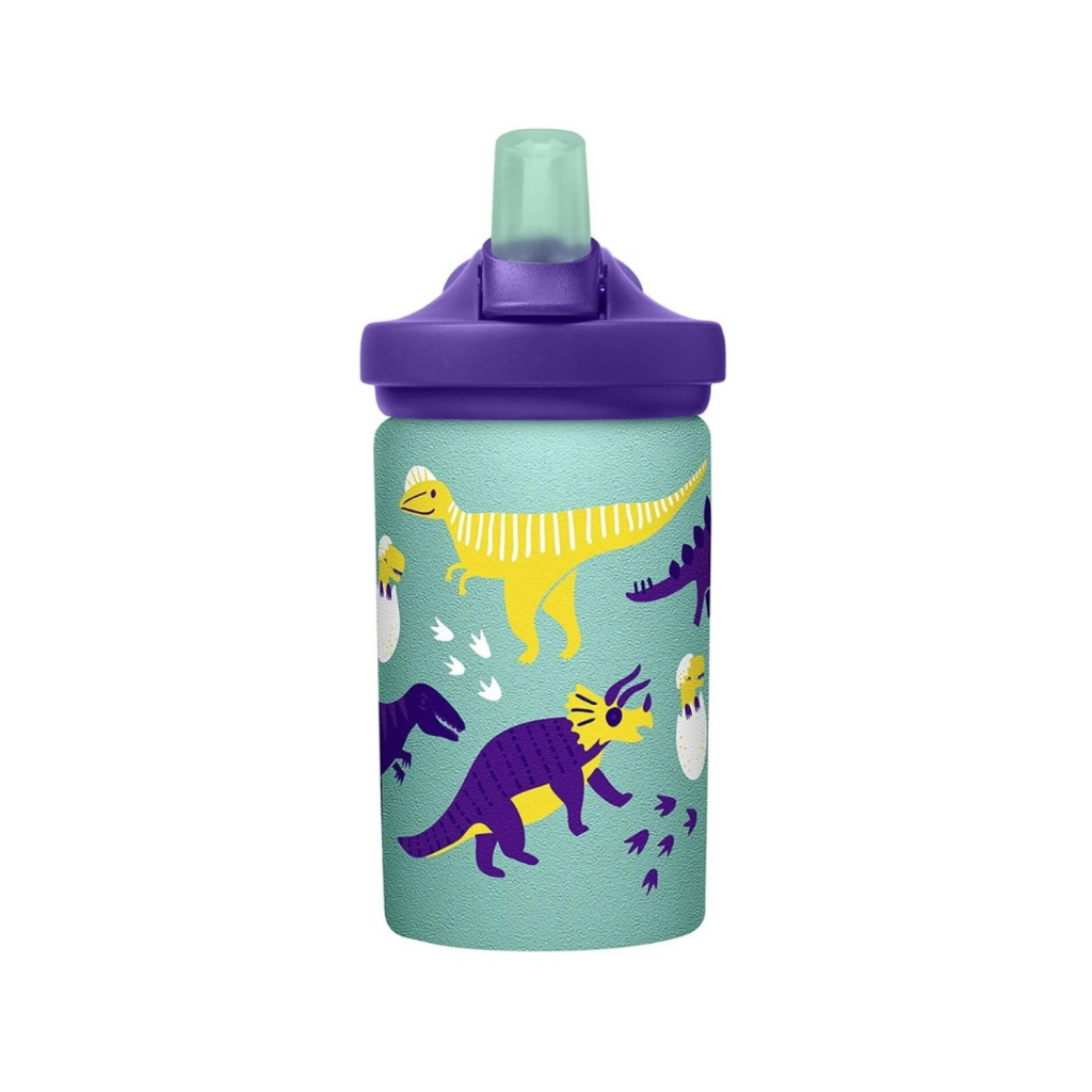 Botella Caramañola Camelbak Eddy+ Kids 400ml, Acero inoxidable - Dinos