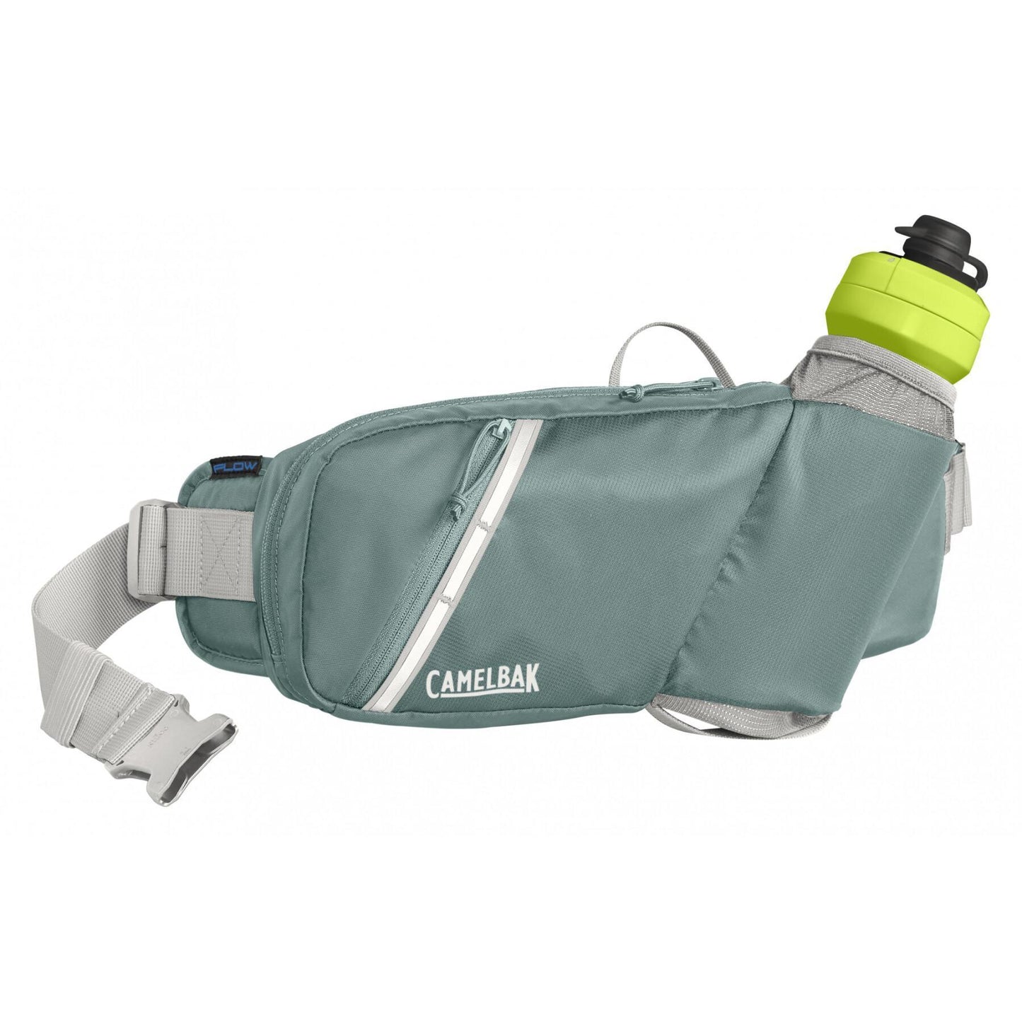 Riñonera Camelbak Flow Belt, Podium 600ml - Celeste Claro/Gris