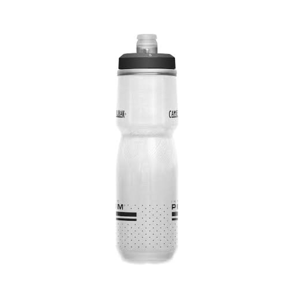 Botella Caramañola Camelbak Podium Chill 700ml, Doble Insuladoción - Blanco/Negro