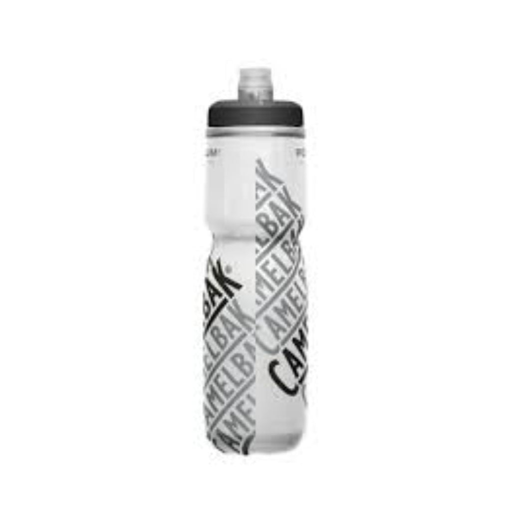 Botella Caramañola Camelbak Podium Chill 700ml, Doble Insuladoción - Edición Carrera Negro