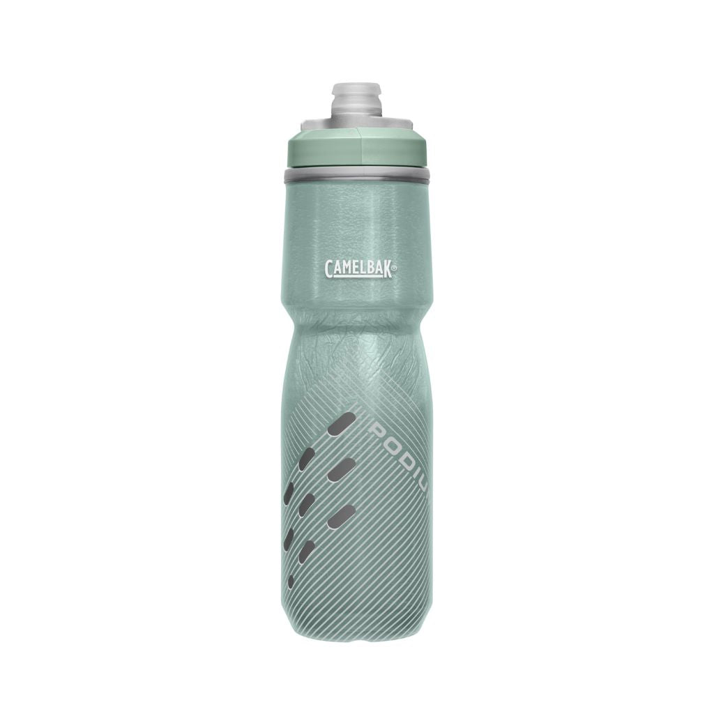 Botella Caramañola Camelbak Podium Chill 700ml, Doble Insuladoción - Verde Agua Perforada