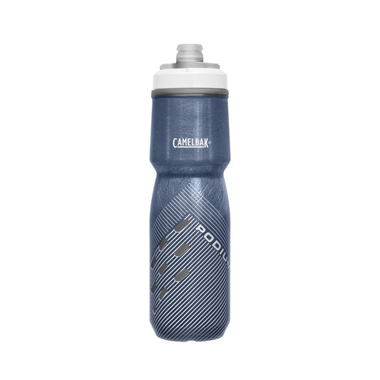 Botella Caramañola Camelbak Podium Chill 700ml, Doble Insuladoción - Azul Marino Perforada