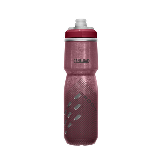 Botella Caramañola Camelbak Podium Chill 700ml, Doble Insuladoción - Bordó Perforada