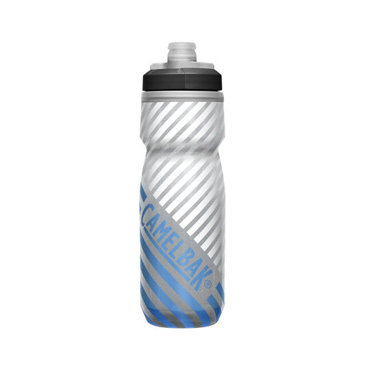 Botella Caramañola Camelbak Podium Chill Outdoor 600ml, Doble Insuladoción - Azul Claro/Gris