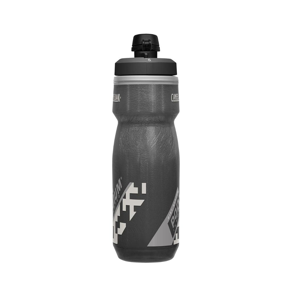 Botella Caramañola Camelbak Podium Dirt Series Chill 600ml, Doble Insuladoción - Negro