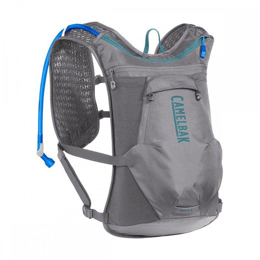 Chaleco Camelbak Chase 8 2L - Gris/Turquesa