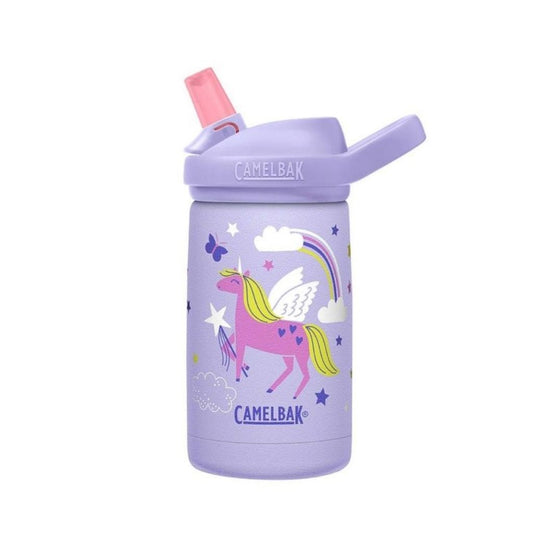 Botella Caramañola Camelbak Eddy+ Kids 350ml, Acero  inoxidable Insulado - Unicornios Mágicos