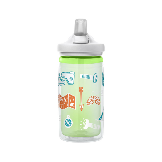 Botella Eddy+ Kids Plástico Insulado Mapa 400ml